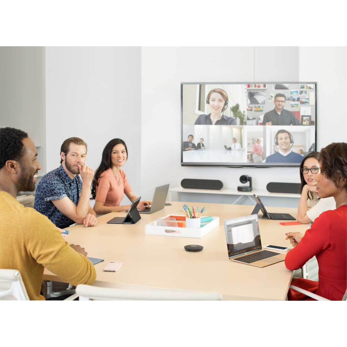 Logitech Rally USB C To C Cable - Group video conferencing system - 4K Ultra HD - 60 fps - 15x - Black
