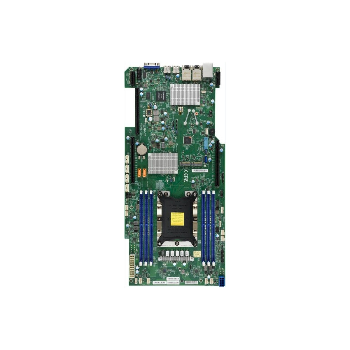 Supermicro mainboard server MBD-X11SPG-TF-O, Intel C621 controller for 6 SATA3 (6 Gbps) ports RAID 0,1,5,10, 6 SATA3 (6Gbps) por