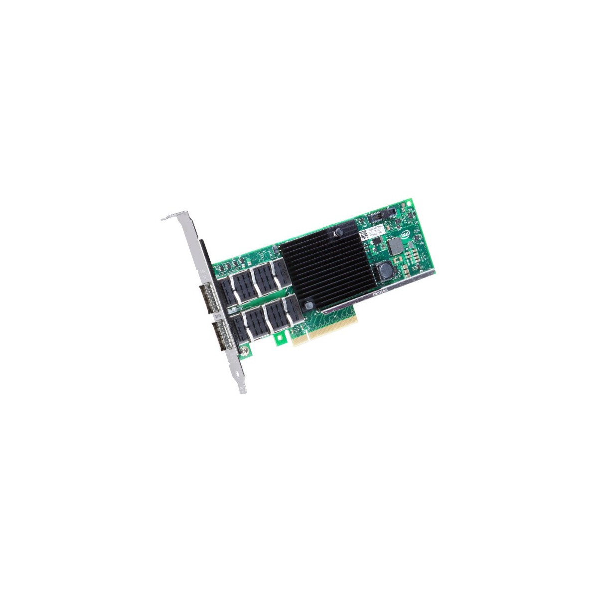 Intel XL710QDA2 - Internal - Wired - PCI Express - Fiber - 40000 Mbit-s - Black - Green
