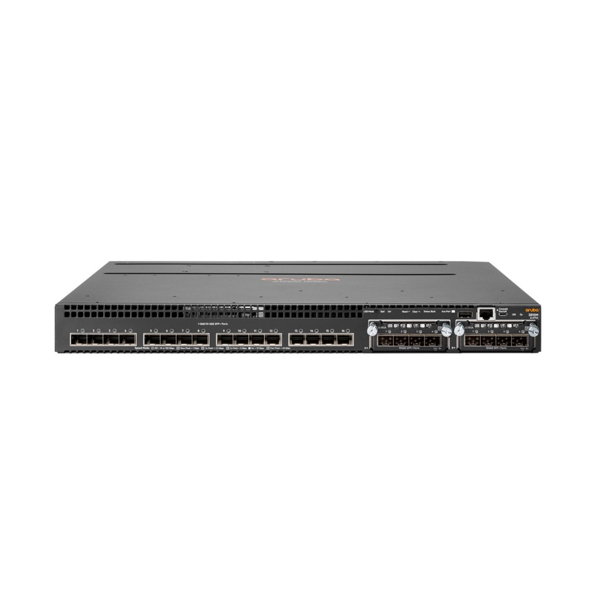 HPE 3810M 24SFP+ 250W - Managed - L3 - None - Power over Ethernet (PoE) - Rack mounting - 1U