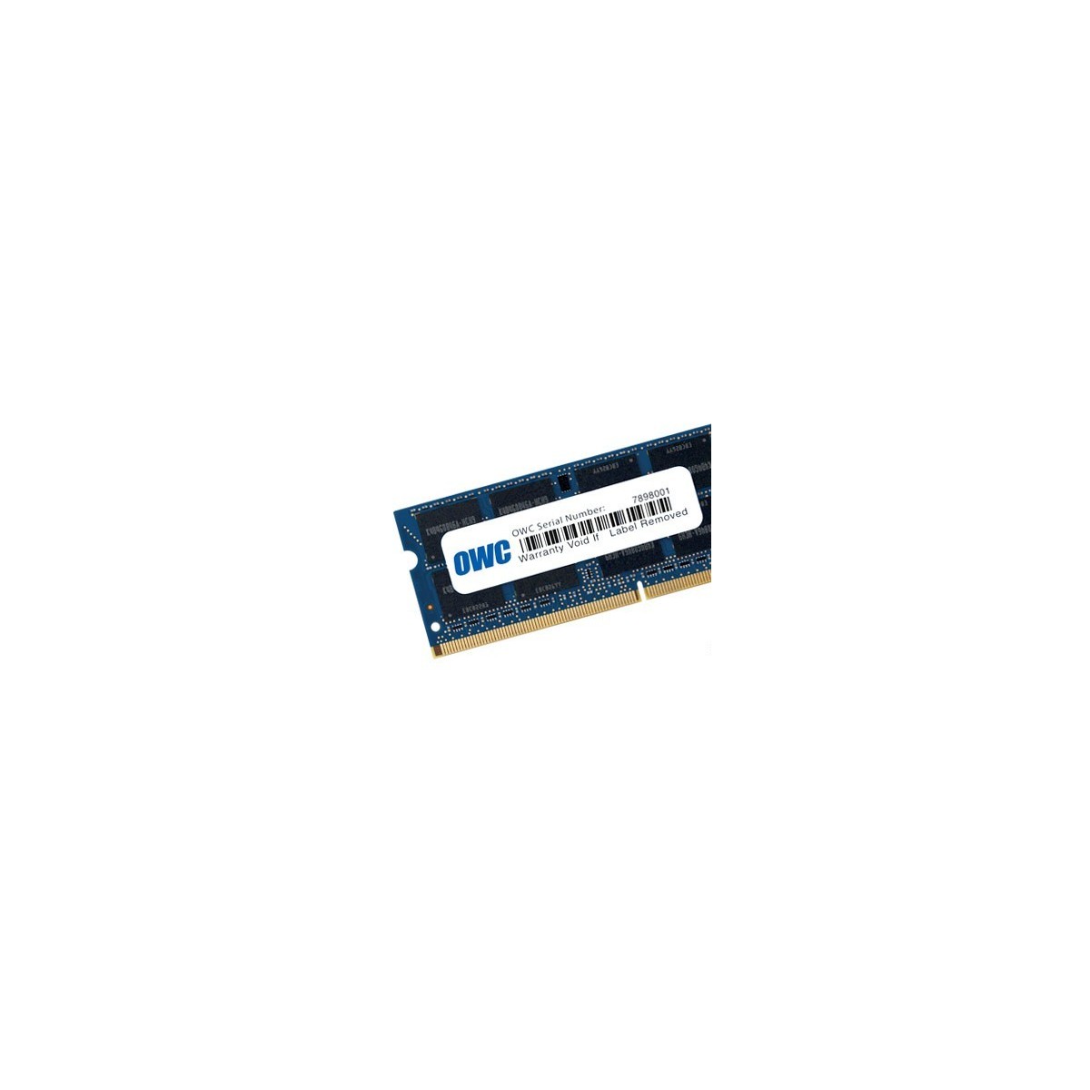 OWC 1867DDR3S16G - 16 GB - 1 x 16 GB - DDR3 - 1866 MHz - 204-pin SO-DIMM - Blue
