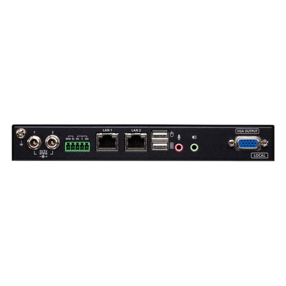 ATEN CN9000 - 1920 x 1200 pixels - Ethernet LAN - Full HD - 7.46 W - Black