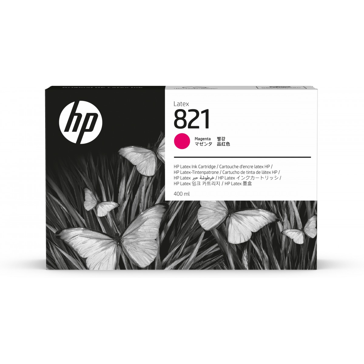 HP 821 - Original - Latex - Magenta - HP - HP Latex 110 - 115 - 400 ml