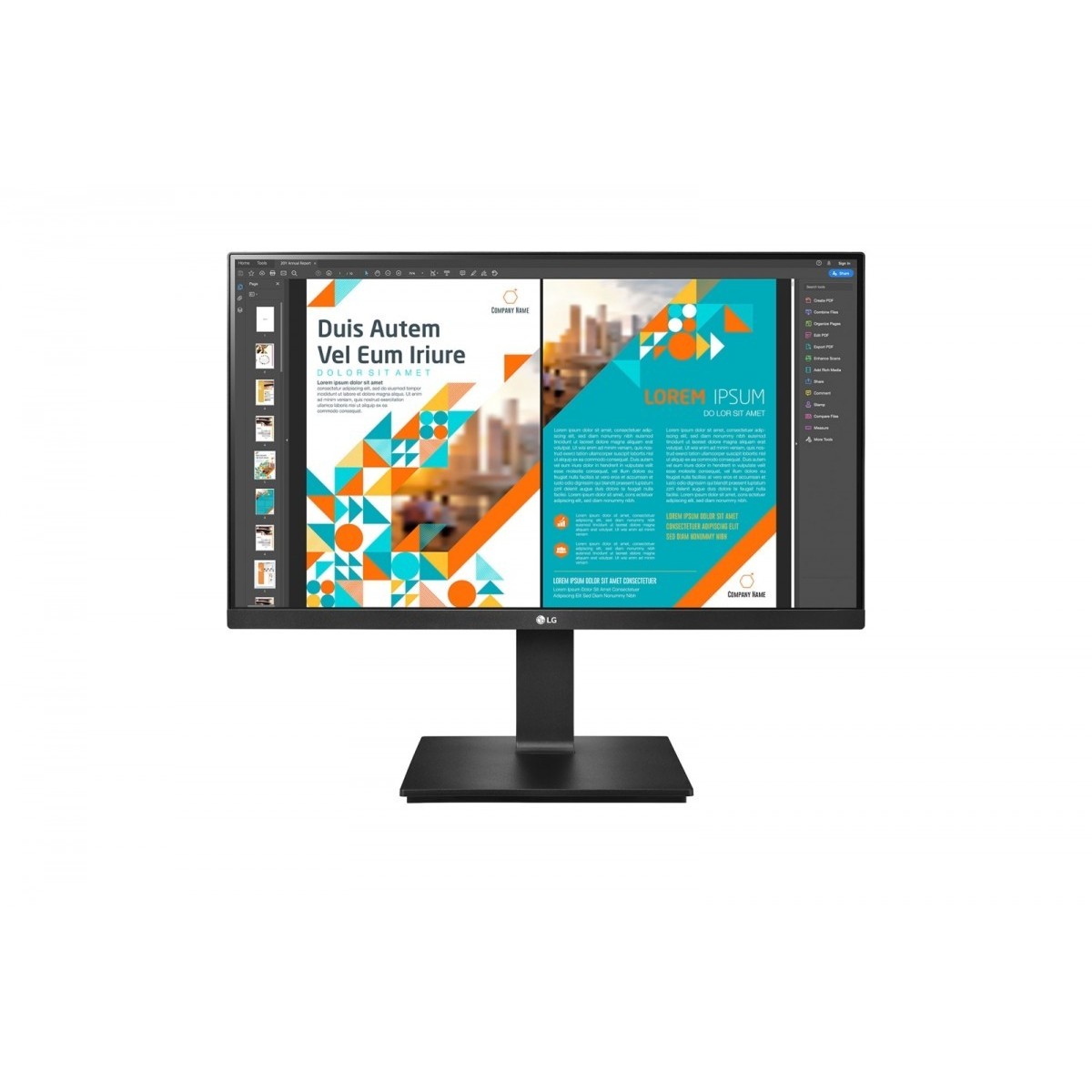 Monitor LG 23.8 2560 x 1440 24QP550-B Czarny
