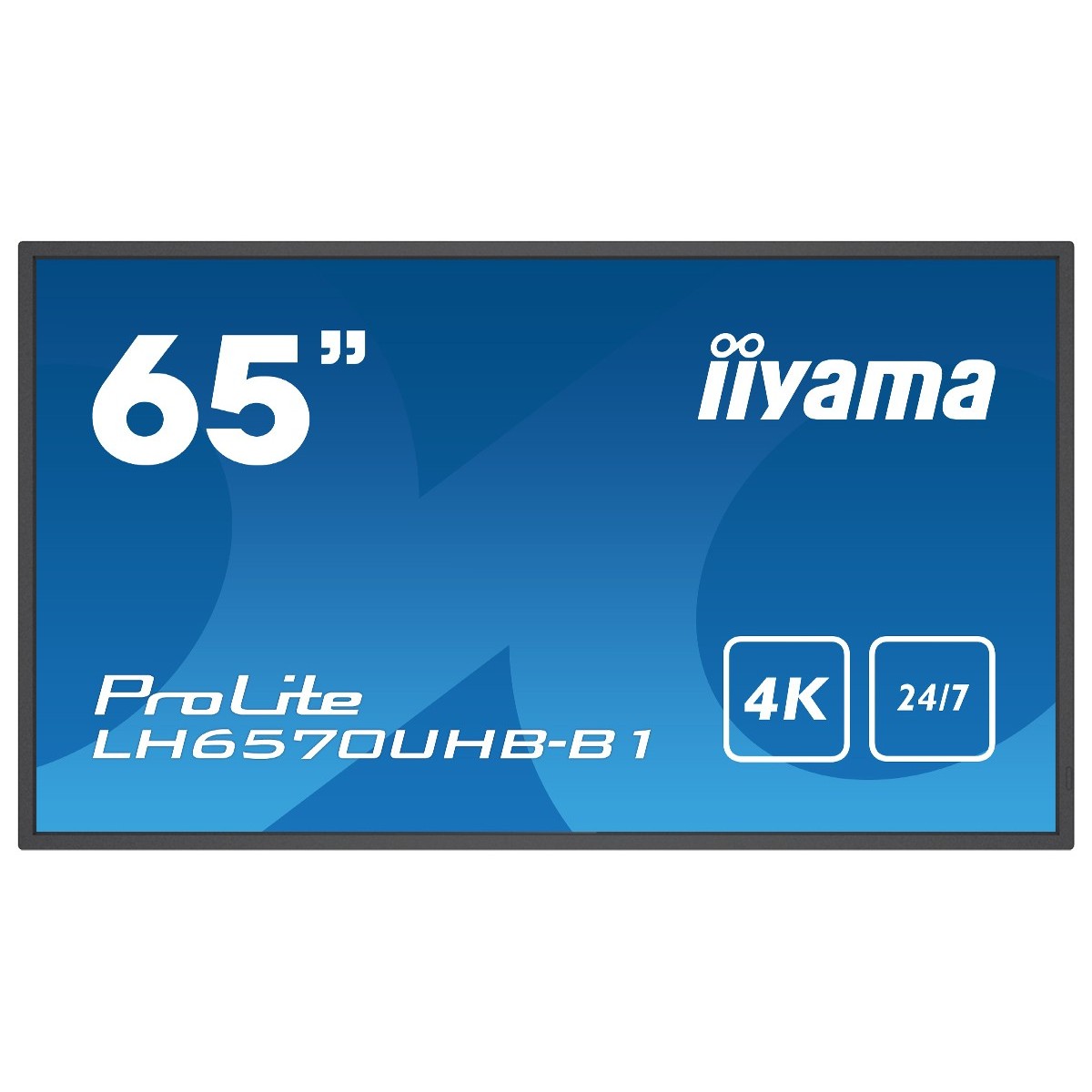 Iiyama 64.5IN LED 3840X2160 16 9 8MS