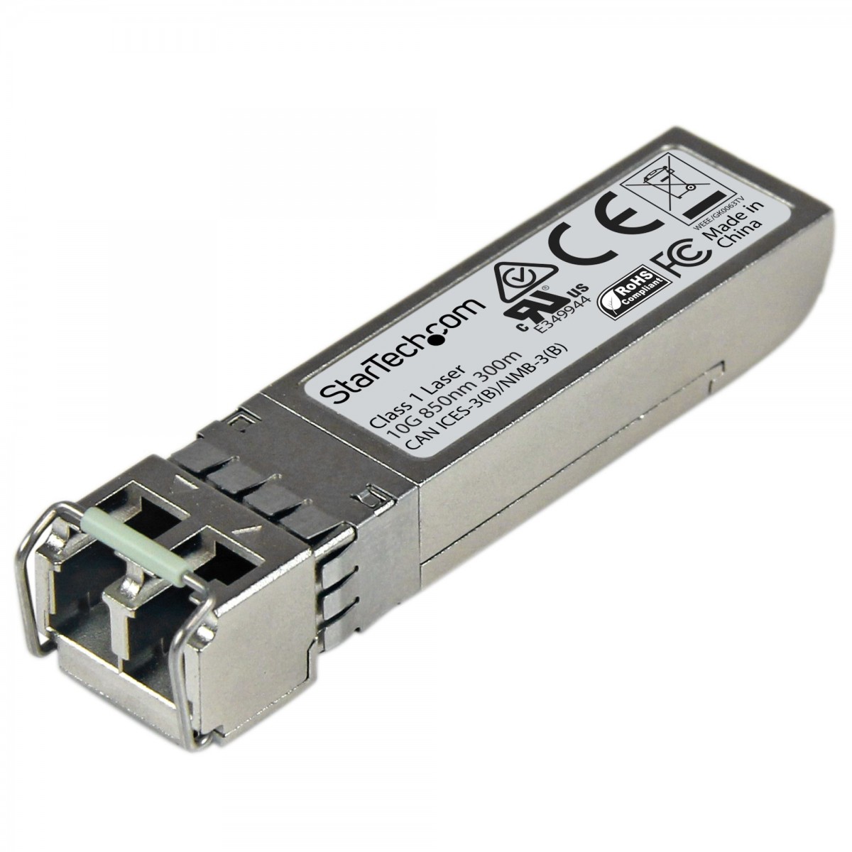 StarTech.com Juniper SFPP-10GE-SR Compatible SFP+ Module - 10GBASE-SR - 10GbE Multimode Fiber MMF Optic Transceiver - 10GE Gigab