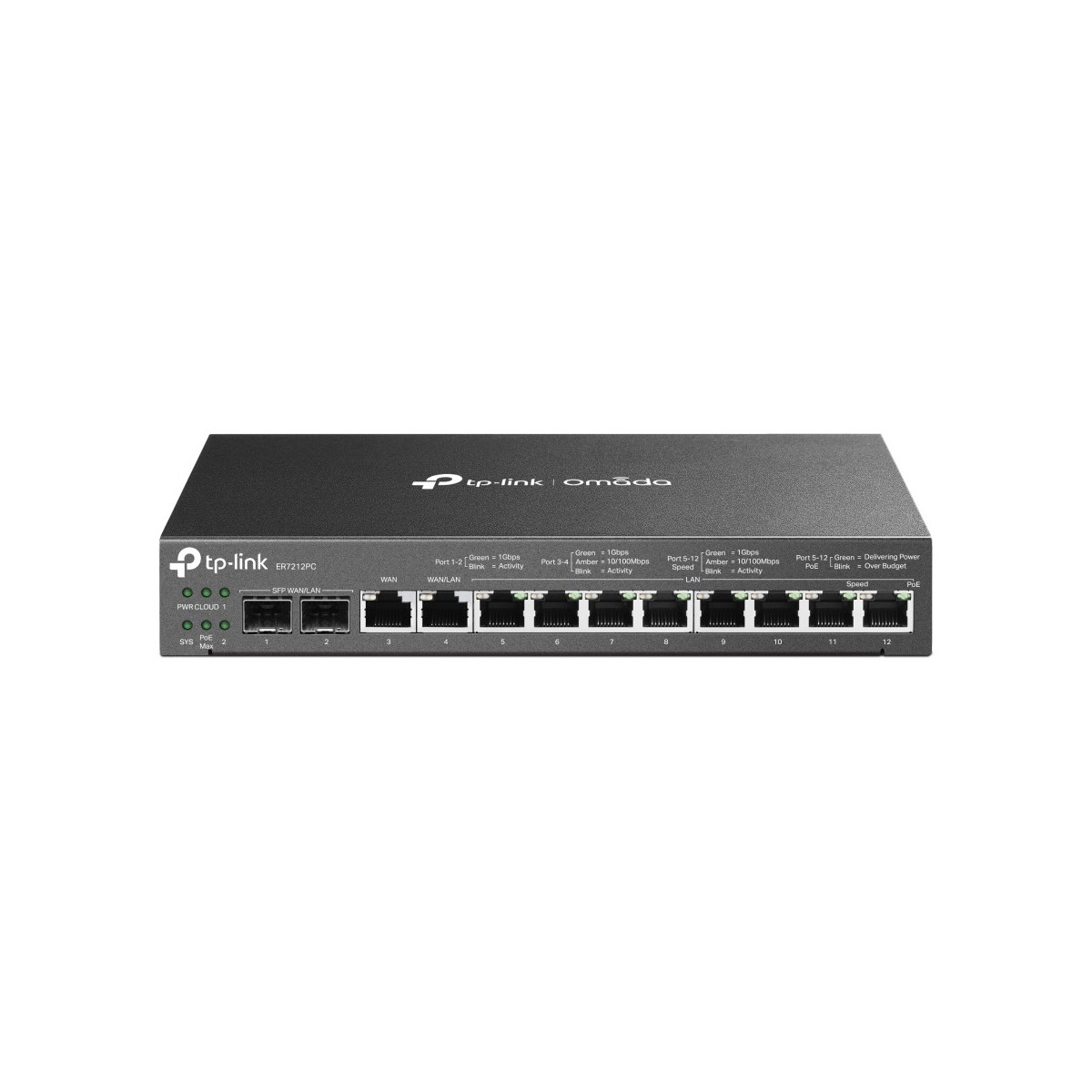 OMADA VPN ROUTER + CONTROLLER-WITH 8 POE+ PORTS DUAL-BAND