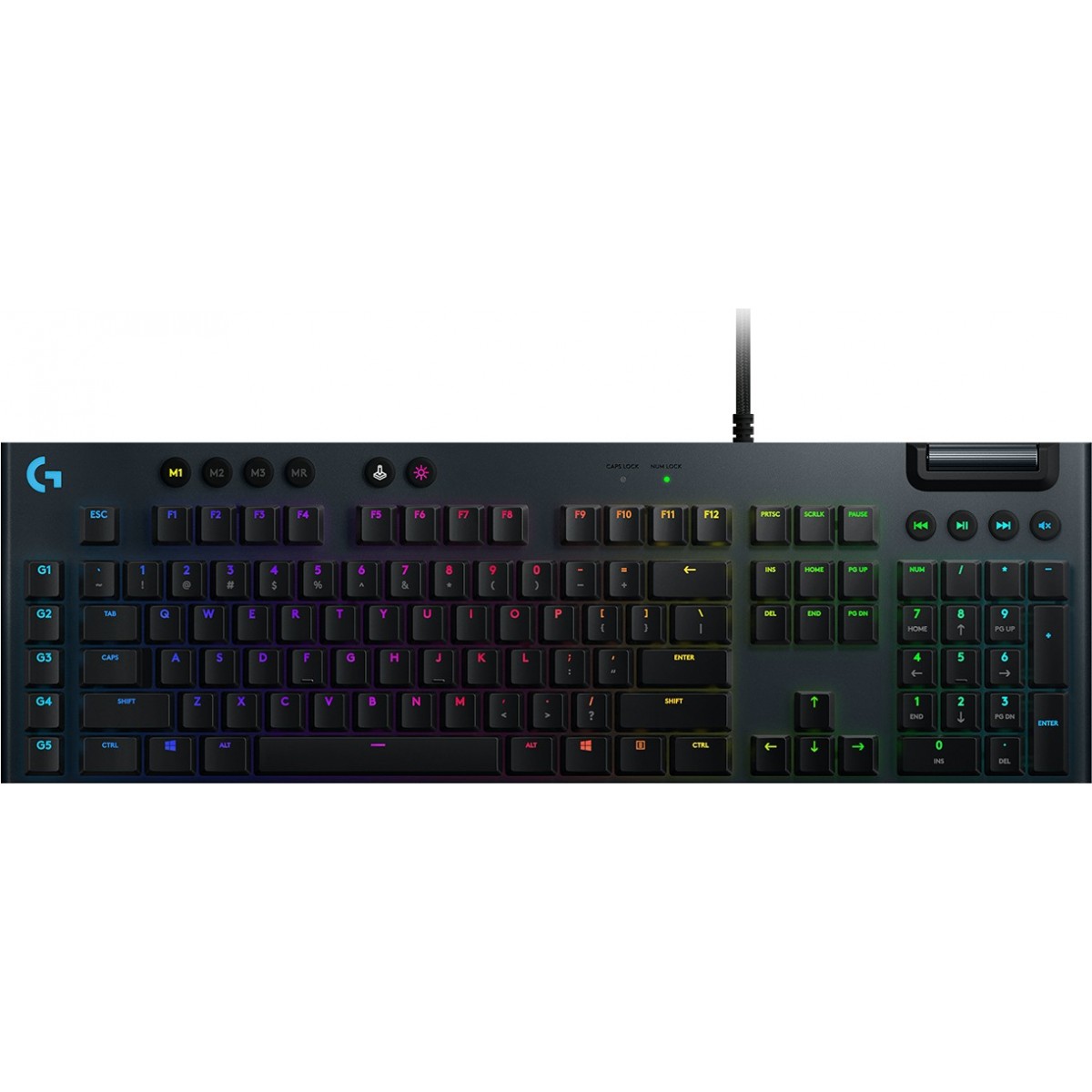 Logitech Gaming G815 - Tastatur - Hintergrundbeleuchtung - Keyboard - Black