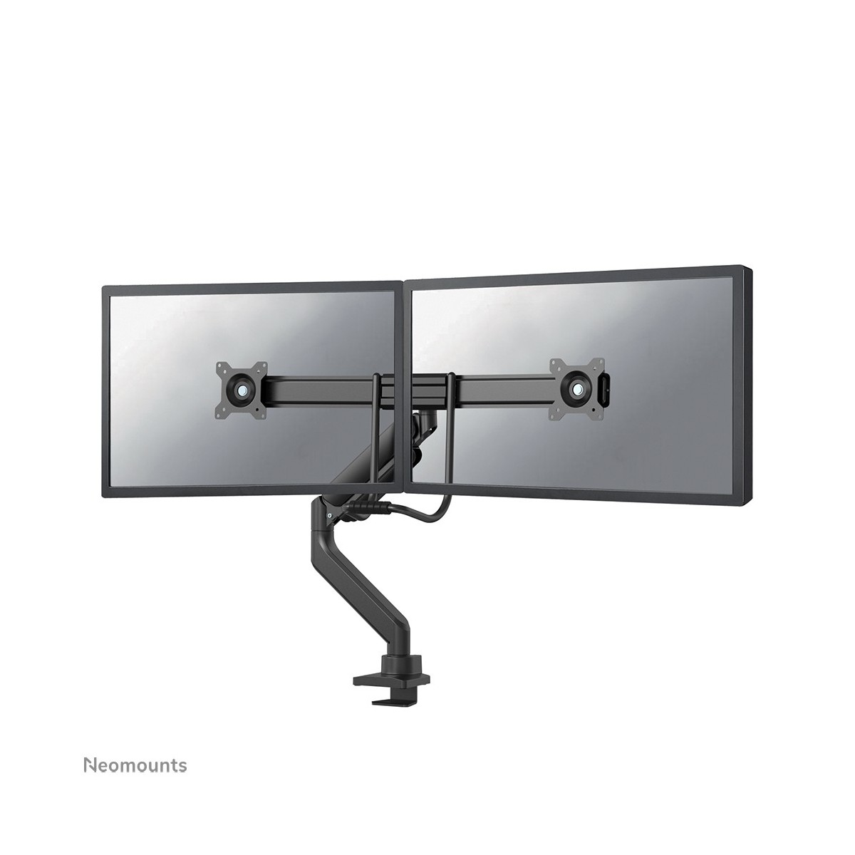17-32 inch - Flat screen desk mount for 2 screens (clamp)