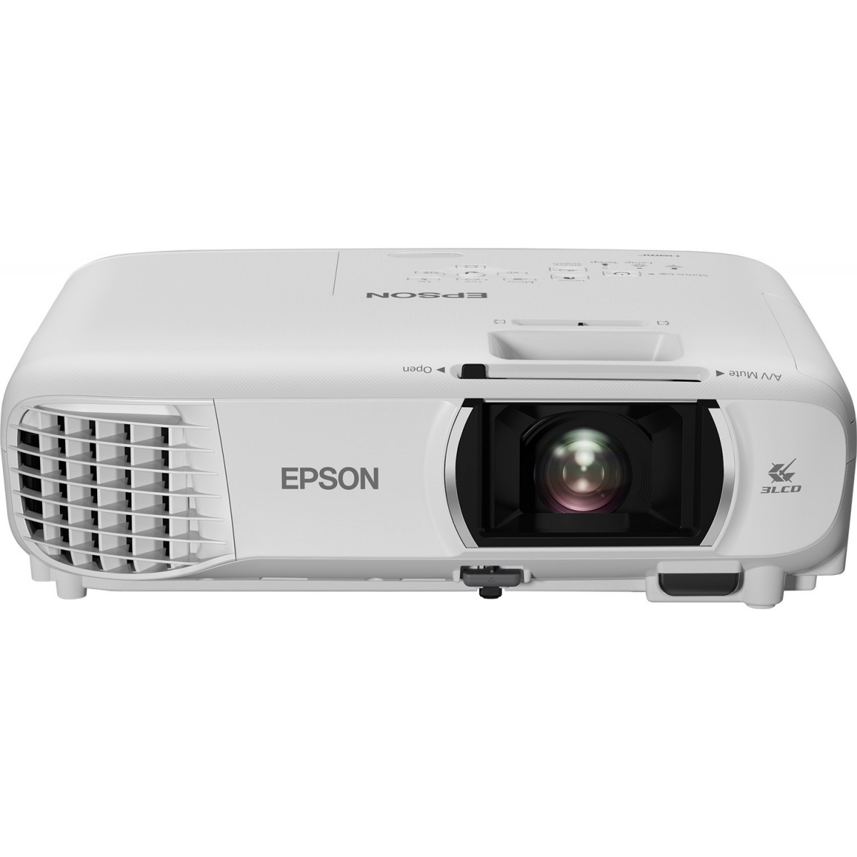 Epson EH-TW710 - 3400 ANSI lumens - 3LCD - 1080p (1920x1080) - 16000:1 - 16:9 - 762 - 7620 mm (30 - 300)