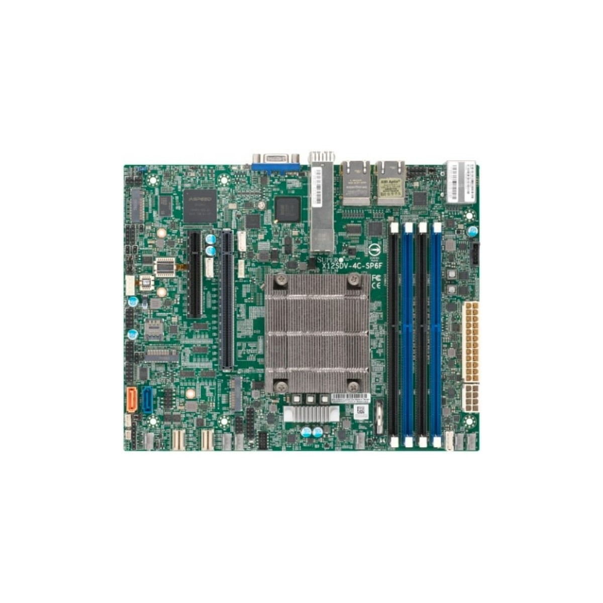 Supermicro Mainboard MBD-X12SDV-4C-SP6F-O Xeon D-XXXX 4Cfrasl XXT