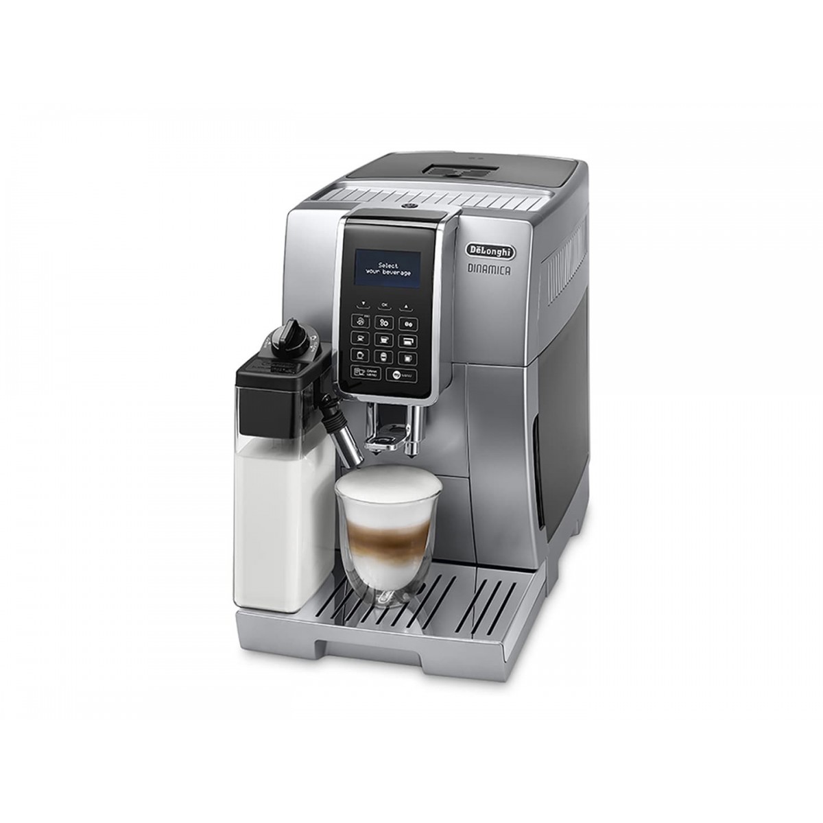 De Longhi Dinamica Ecam ECAM356.77.S Kaffeemaschine Kombi-Kaffeemaschine Vollautomatisch