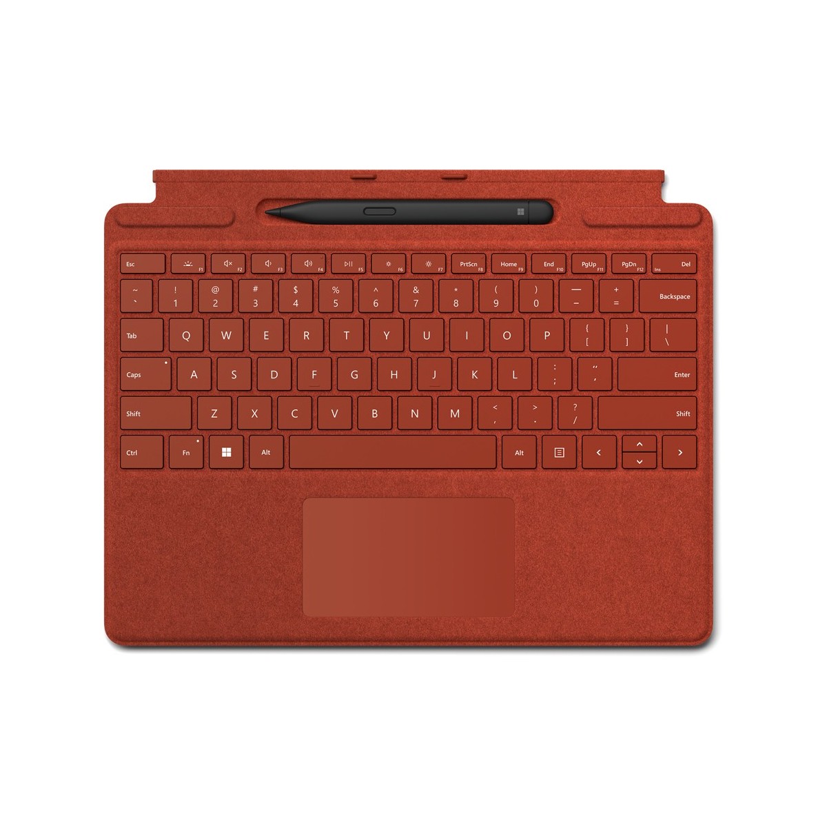 Microsoft MS Surface Pro8 TypeCover+ Pen Bundle MohnRot Austria-Germany