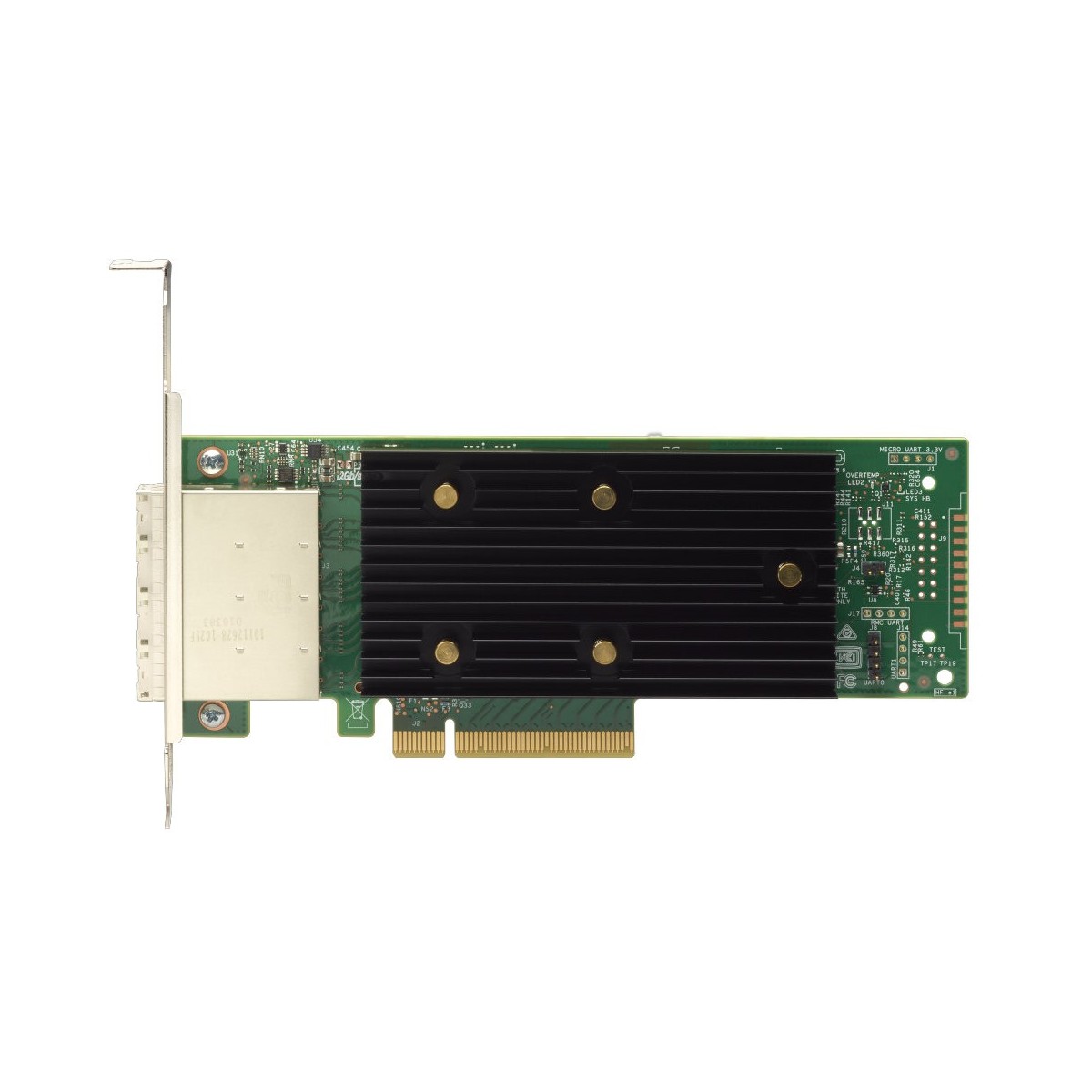 Lenovo 7Y37A01091 - PCIe - SAS,SATA - Full-height - Low-profile - PCIe 3.0 - Black - Green - FCC Part 15 Class A Australia-New Z