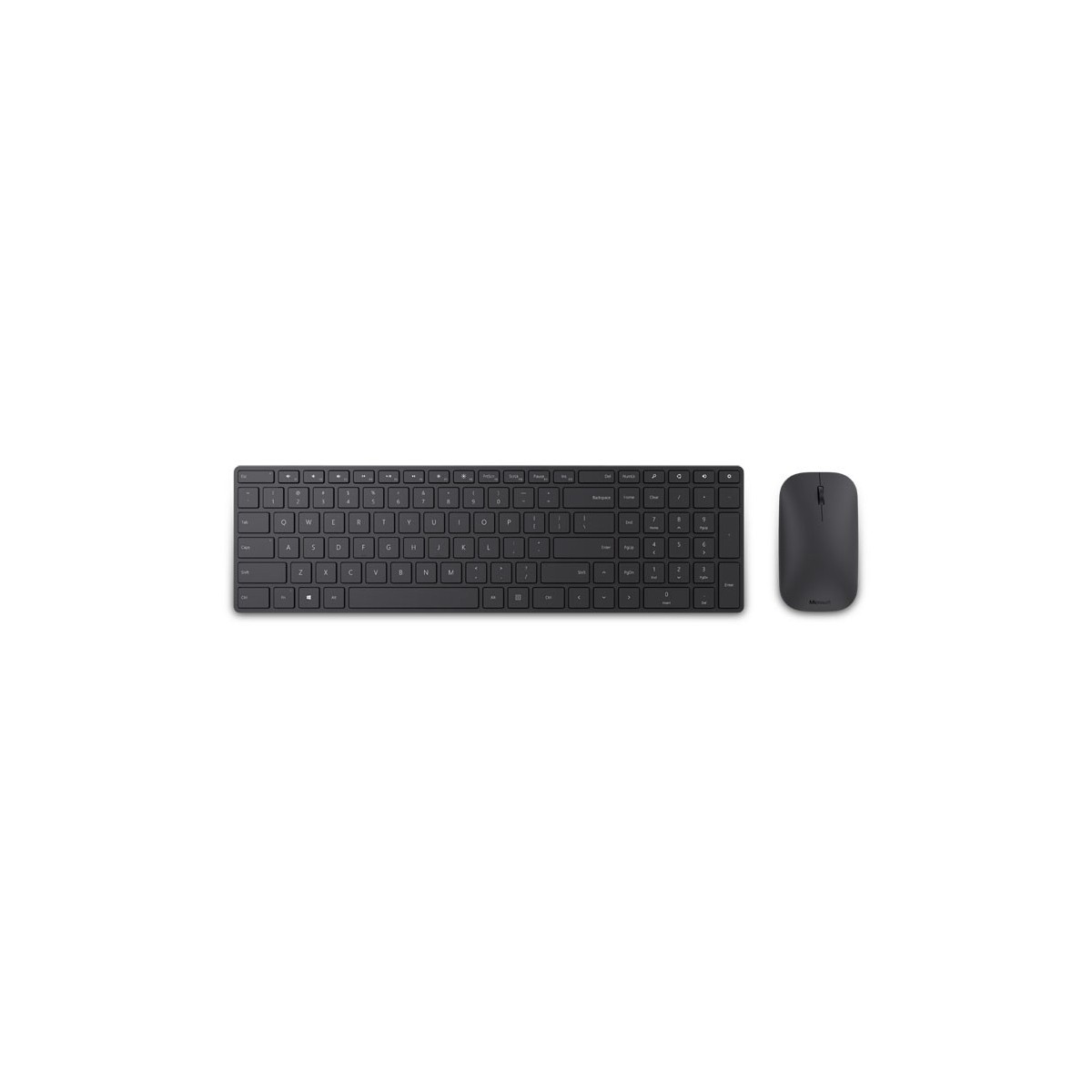 Microsoft Designer Bluetooth Desktop - Standard - Wireless - Bluetooth - Black - Mouse included