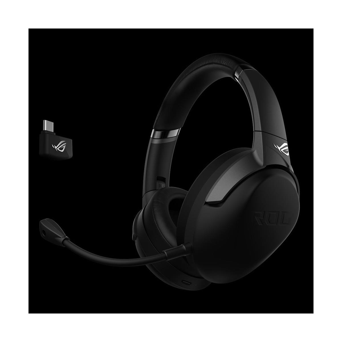 ASUS ROG Strix Go 2.4 - Headset - Head-band - Gaming - Black - Binaural - Rotary