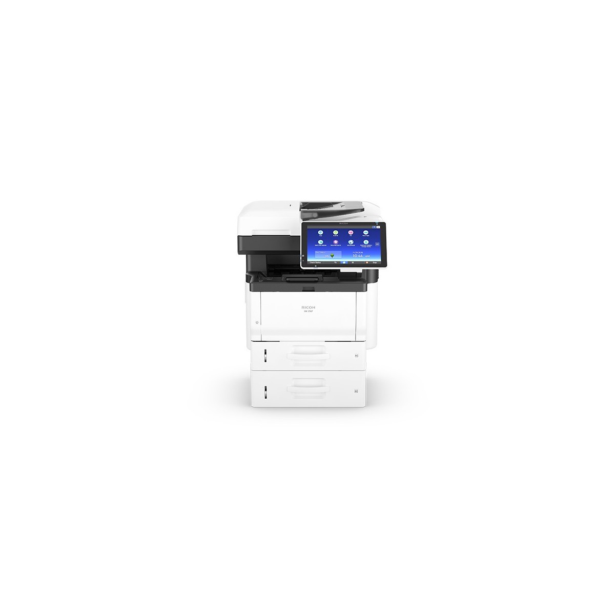 Ricoh IM 350F - Laser - Colour printing - 1200 x 1200 DPI - Colour copying - A4 - Black,Grey