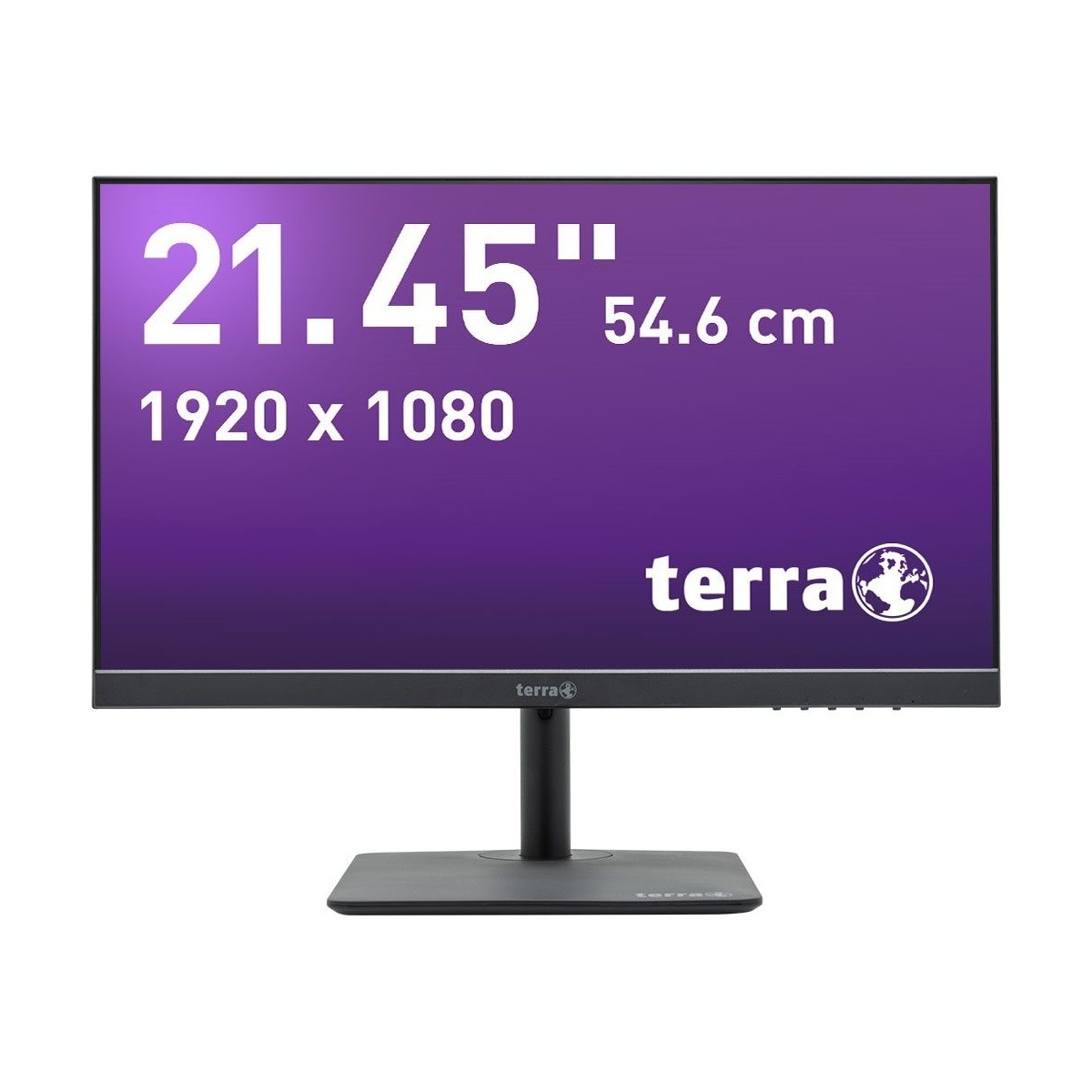 TERRA LCD-LED 2227W HA black HDMI, DP GREENLINE PLUS - Flat Screen