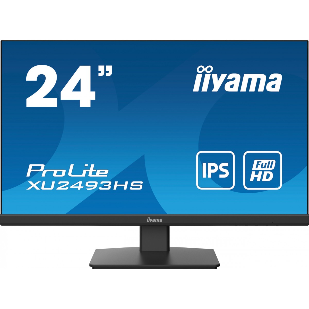 Iiyama TFT XU2493HS 60.5cm IPS 24-1920x1080-HDMI-DP-schwarz - Flat Screen - 60.5 cm