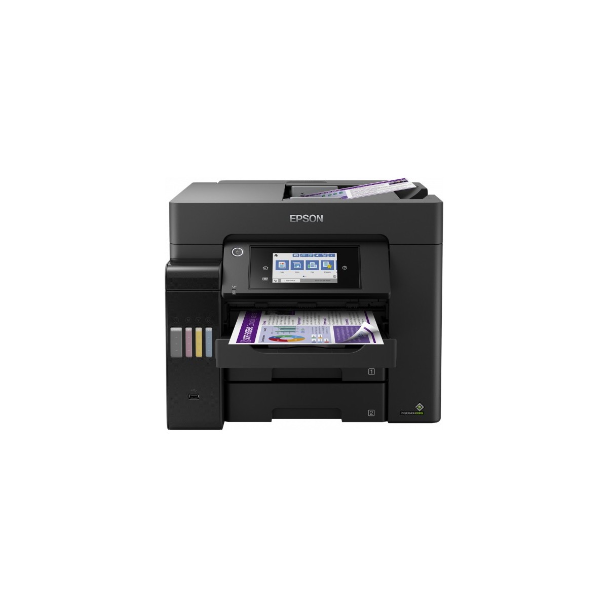 Epson EcoTank ET-5850 - Inkjet - Colour printing - 4800 x 2400 DPI - A4 - Direct printing - Black