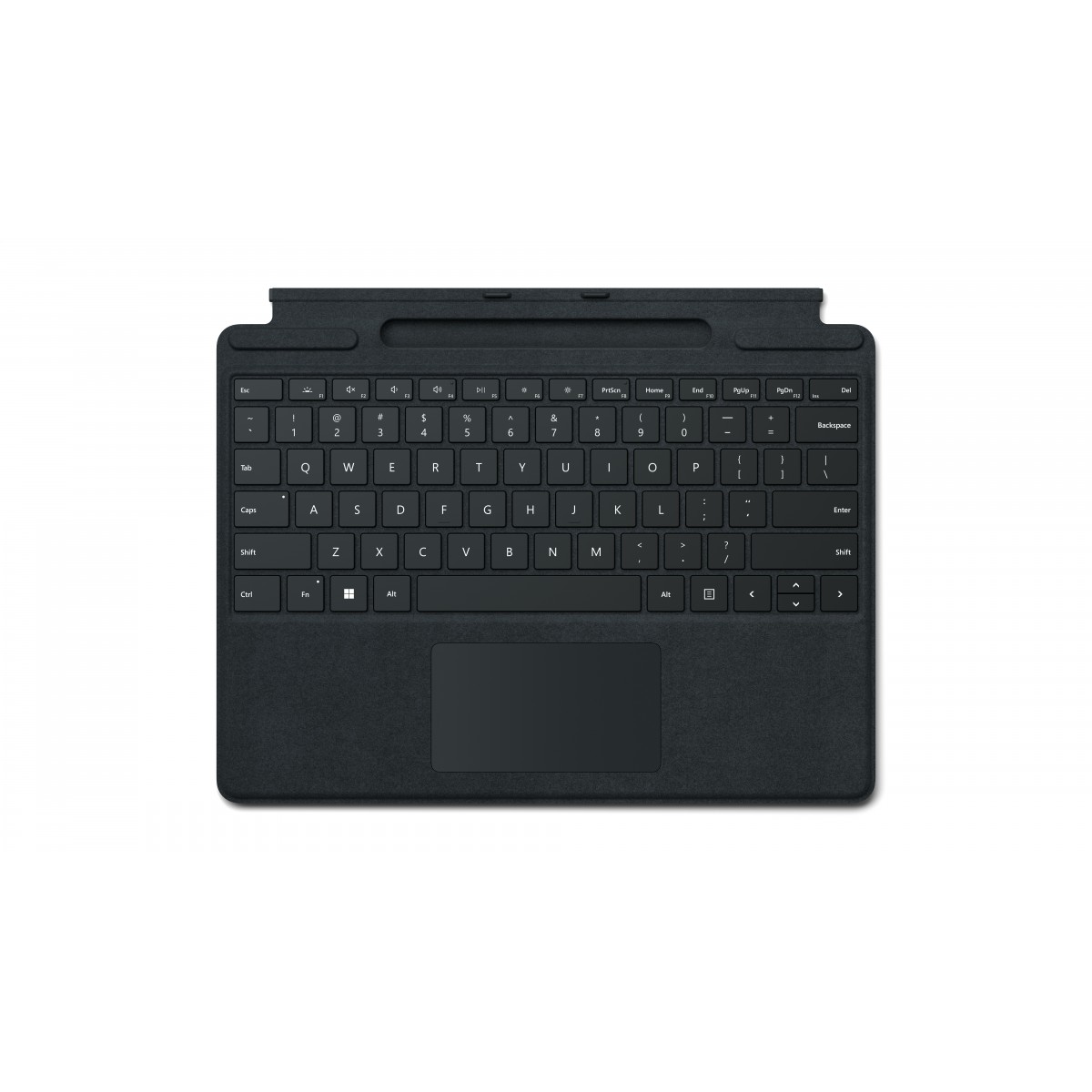 Microsoft Surface Pro 8 Signature Keyboard ASKU SC HR Eng Intl Juodas