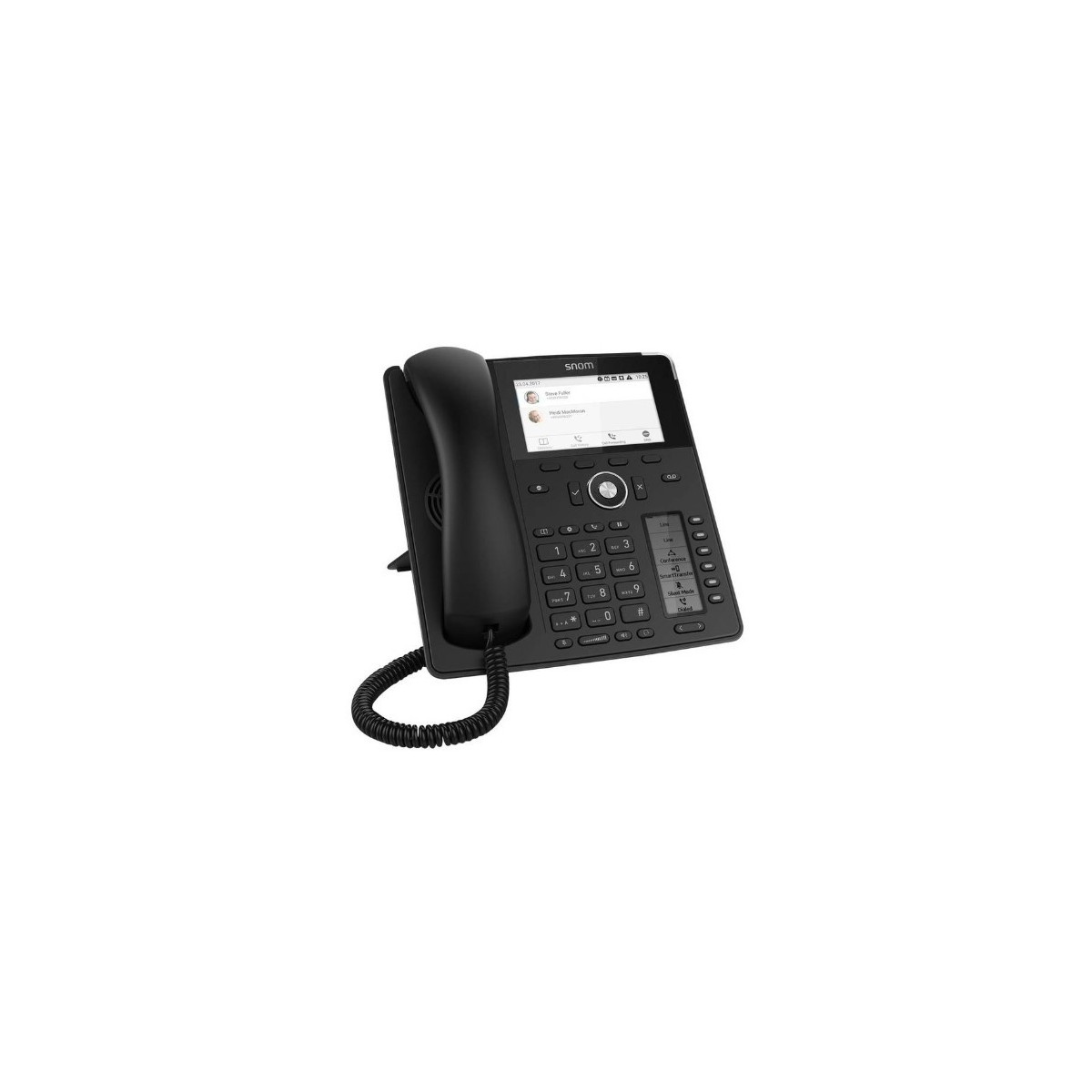 Snom D785N VOIP Telefon Prof. SIP Gigabit schwarz - VoIP-Telefon - Voice-Over-IP