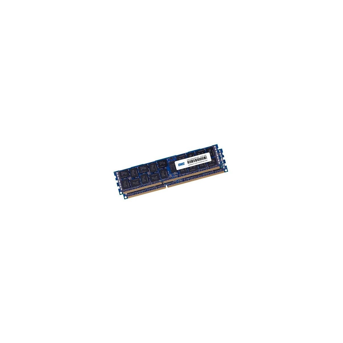 OWC OWC1333D3Z3M064 - 64 GB - 2 x 32 GB - DDR3 - 1333 MHz - 240-pin DIMM - Black,Blue,Gold