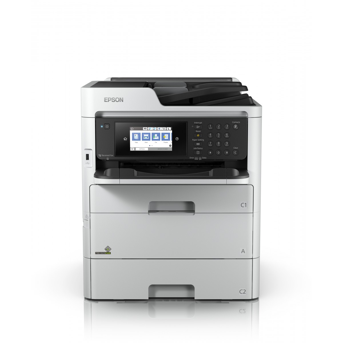 Epson WorkForce Pro WF-C579RDTWF - Inkjet - Colour printing - 4800 x 1200 DPI - A4 - Direct printing - Grey