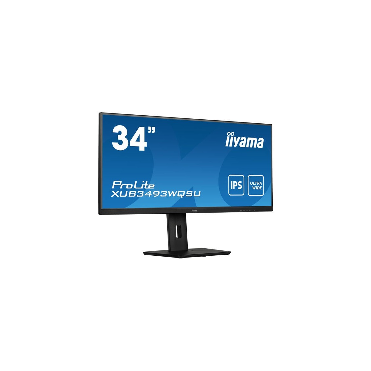 iiyama ProLite XUB3493WQSU-B5 computer monitor 86.4 cm (34) 3440 x 1440 pixels UltraWide Quad HD LED Black