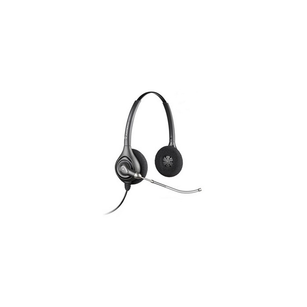 Poly HW261H - Headset - Head-band - Office-Call center - Black - Binaural - Wired