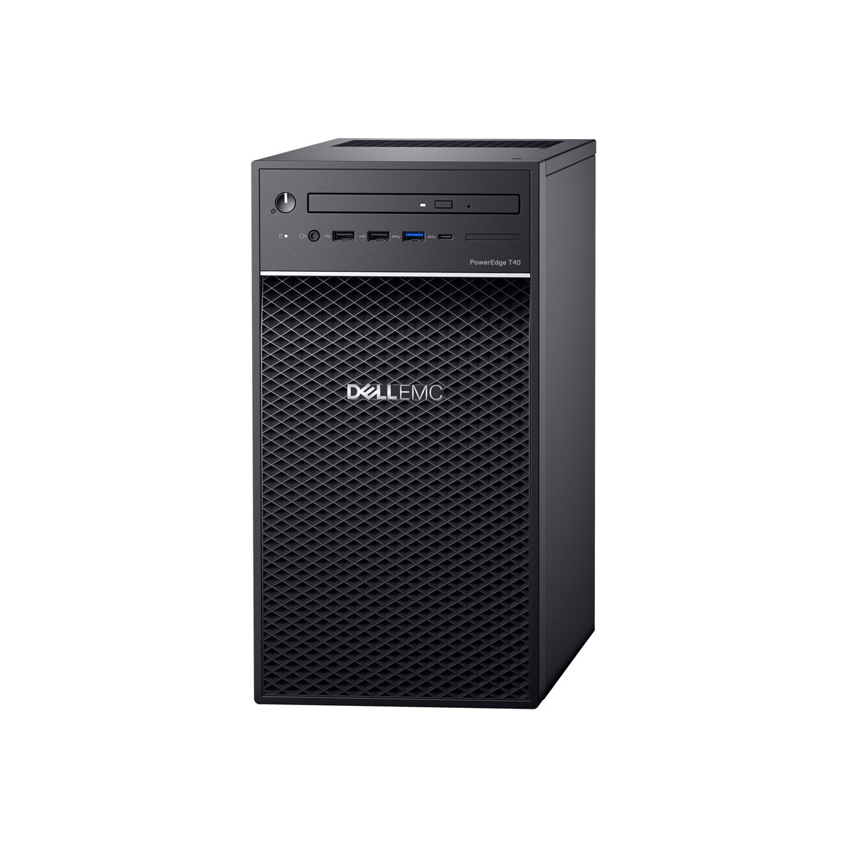PowerEdge T40 Server - Tower - Xeon E-2224G 3.5GHz - 8GB RAM - 1TB HDD - DVD - UHD Graphics P630