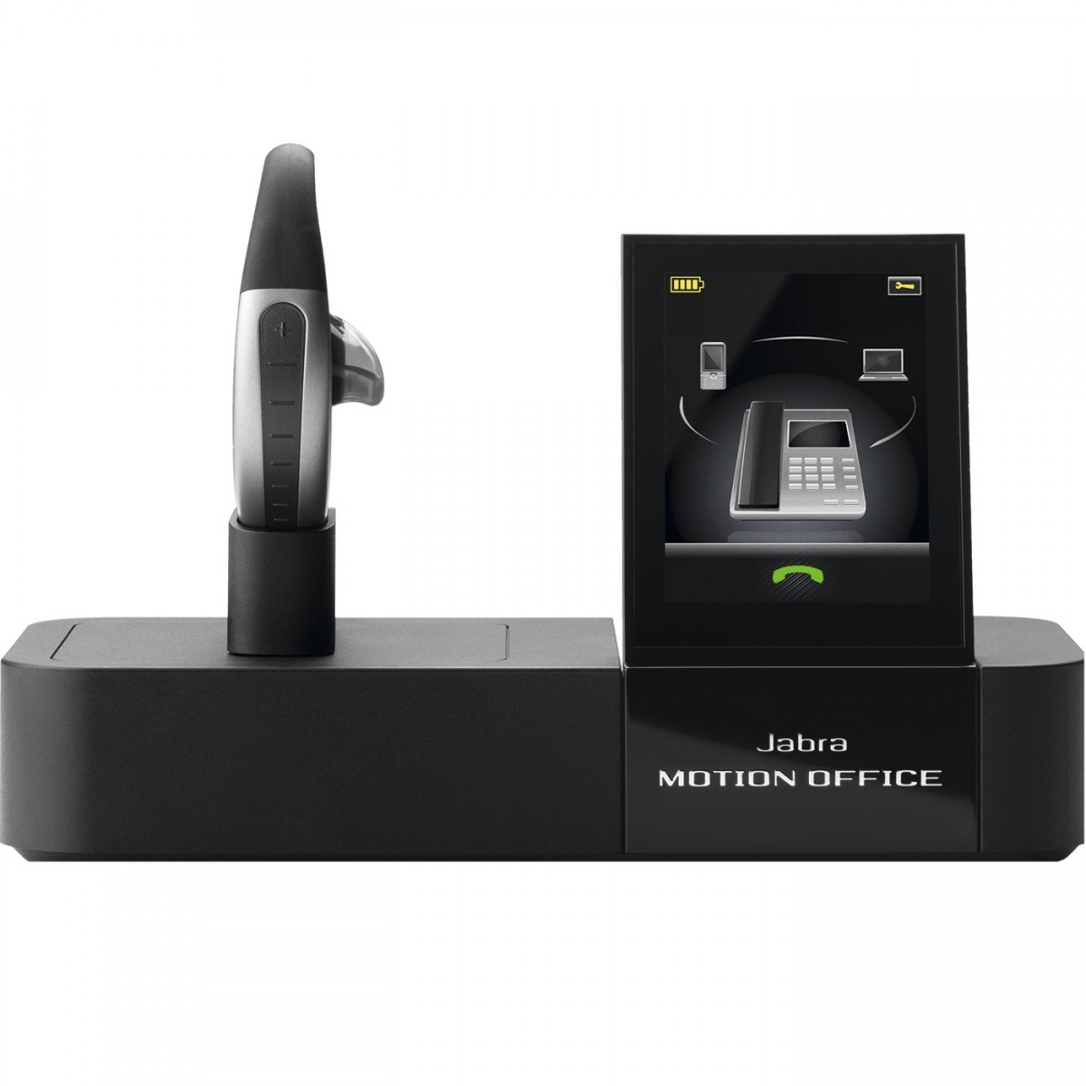 Jabra Motion Office MS - Headset - Ear-hook - Office-Call center - Black - Monaural - Digital
