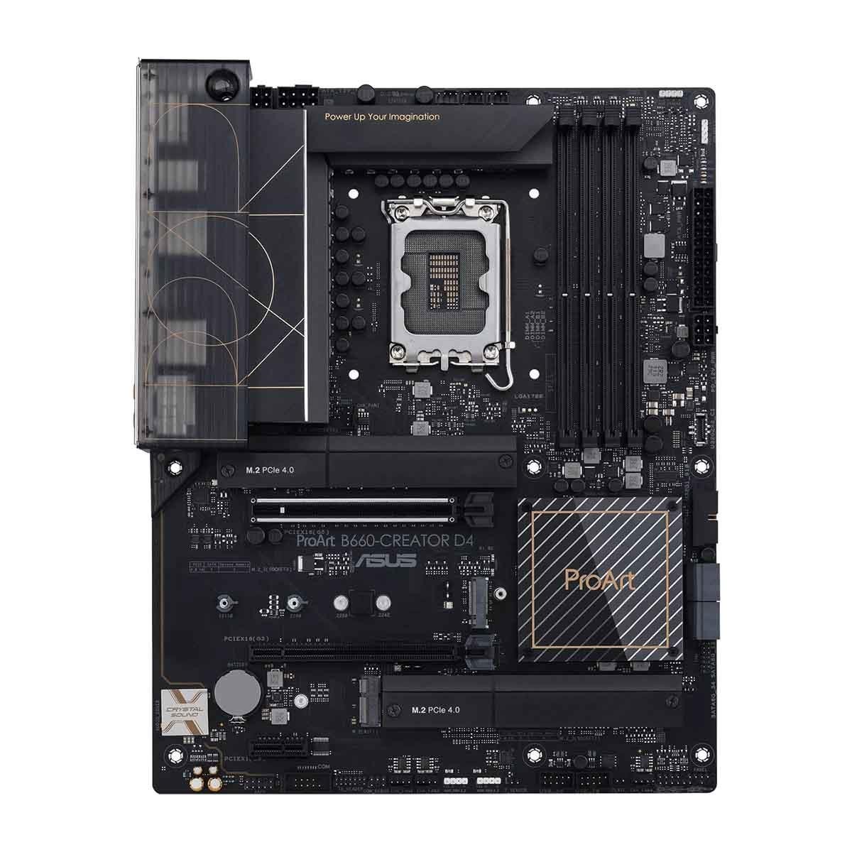 ASUS PROART B660-CREATOR D4 LGA 1700 1xHDMI 1xDP 1xPCle 5.0-4.0-3.0 x16 slot