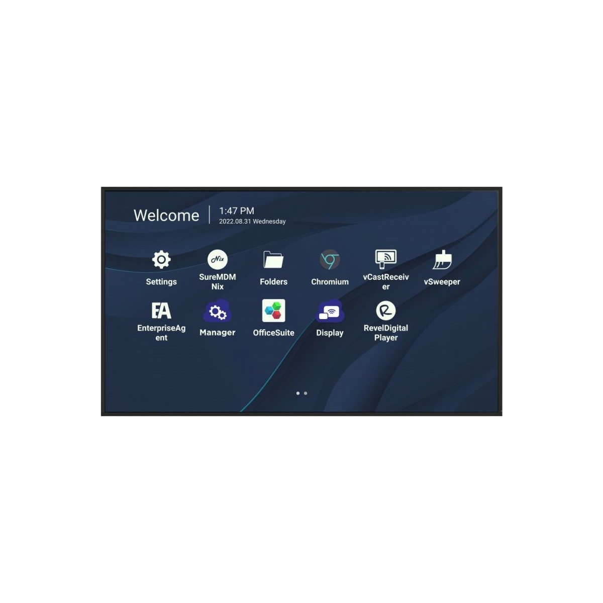 ViewSonic ViewBoard LED large format display 75IN 3840x2160 16 9 5000 1 8ms 450 nits Android - Flat Screen - 8 ms