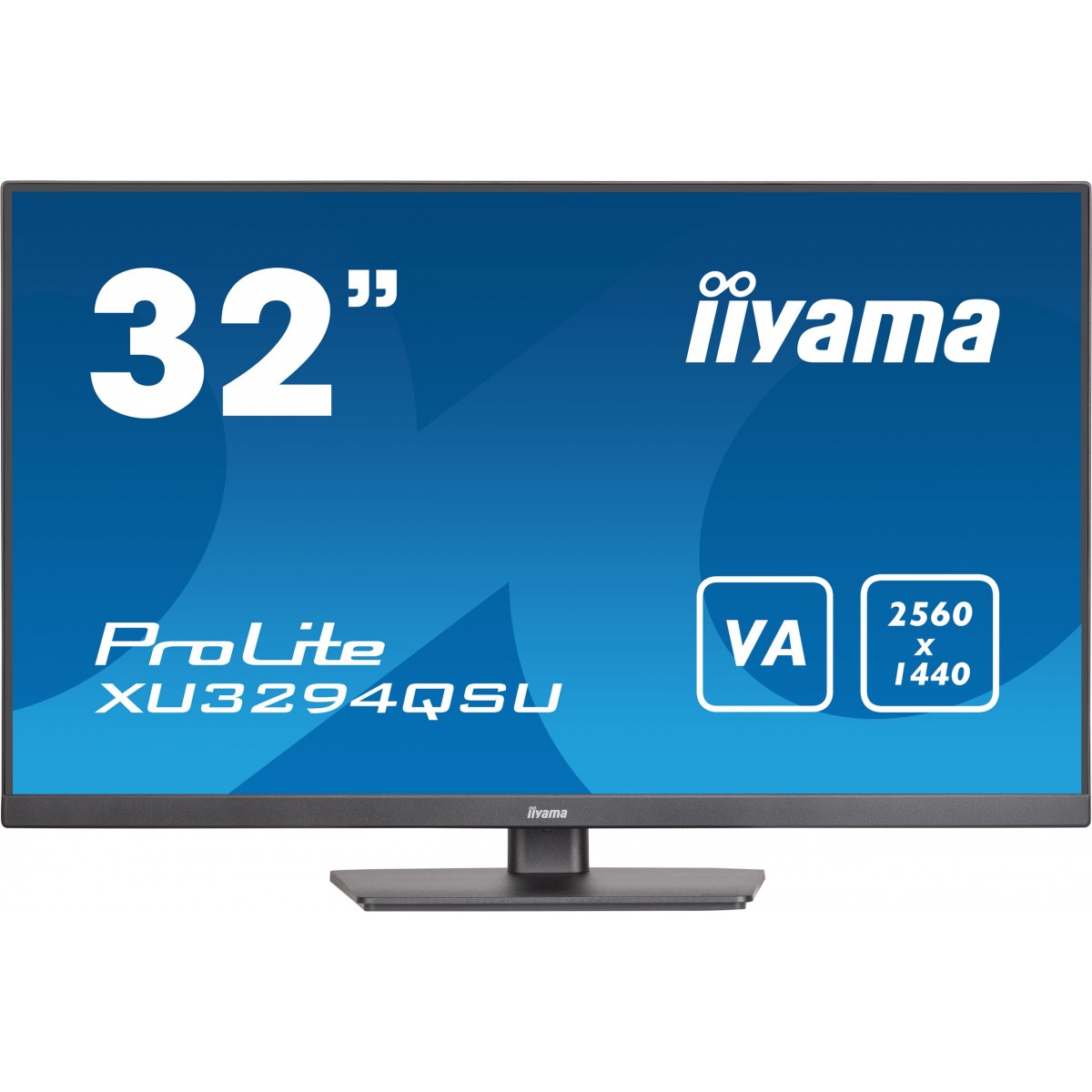 Iiyama 80.0cm 32 XU3294QSU-B1 16 9 HDMI+DP+2xUSB VA bl retail - Flat Screen - 80 cm