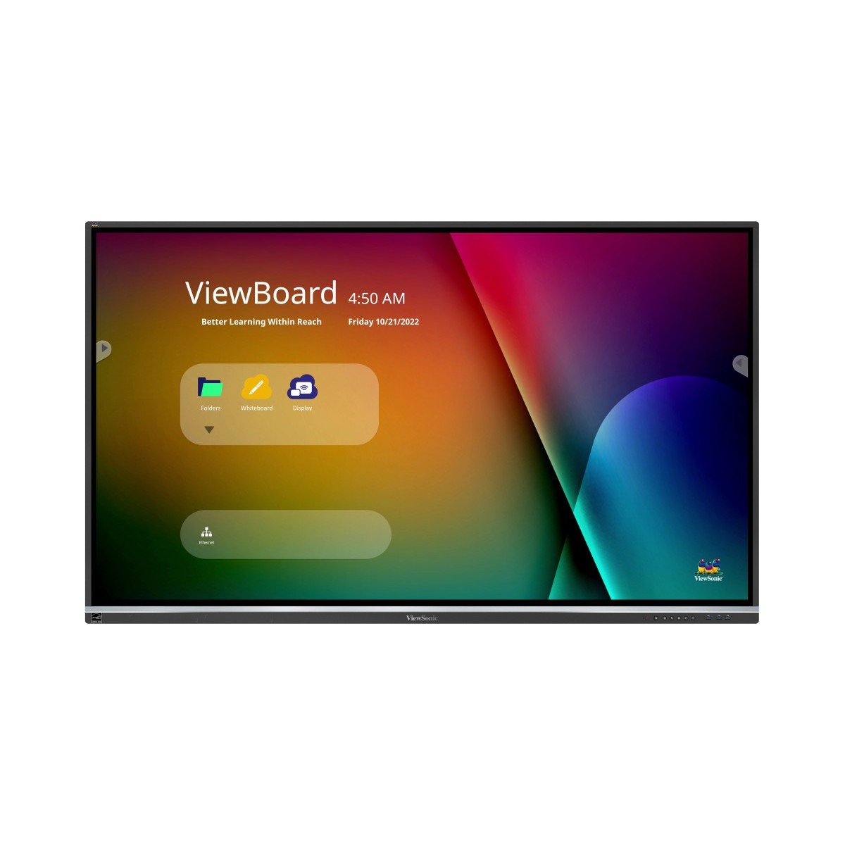 ViewBoard 50serie touchscreen - 86inch - 4K - IR 400 nits - Android 11.0 - 2x15W + sub 16W - USB-C - 4GB Ram - 32GB