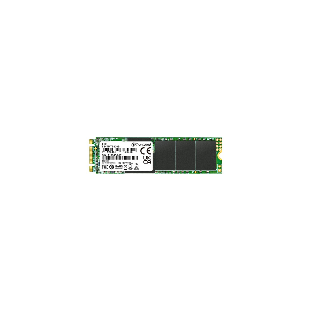 Transcend SSD m.2 SATA 4000GB MTS830S