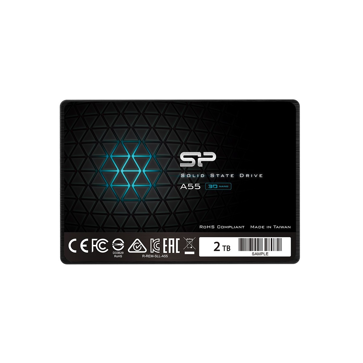 Silicon Power SSD 4TB Silicon Power 2.5 SATAIII A55 3D Nand TLC - Solid State Disk - 2.5