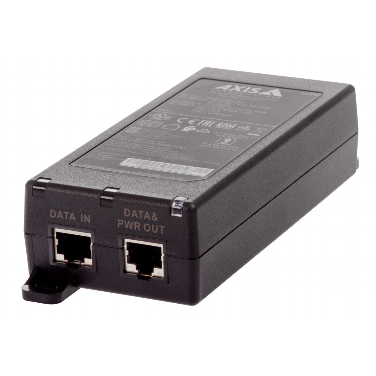 Axis 30 W Midspan AC-DC 24 V - Power over Ethernet