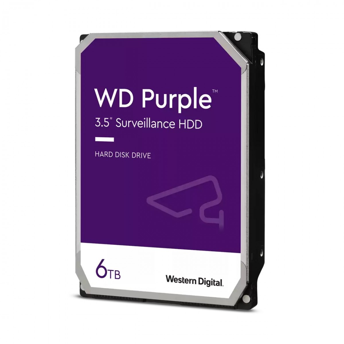 WD Purple 6TB 256MB 3.5IN SATA - Hdd - Serial ATA