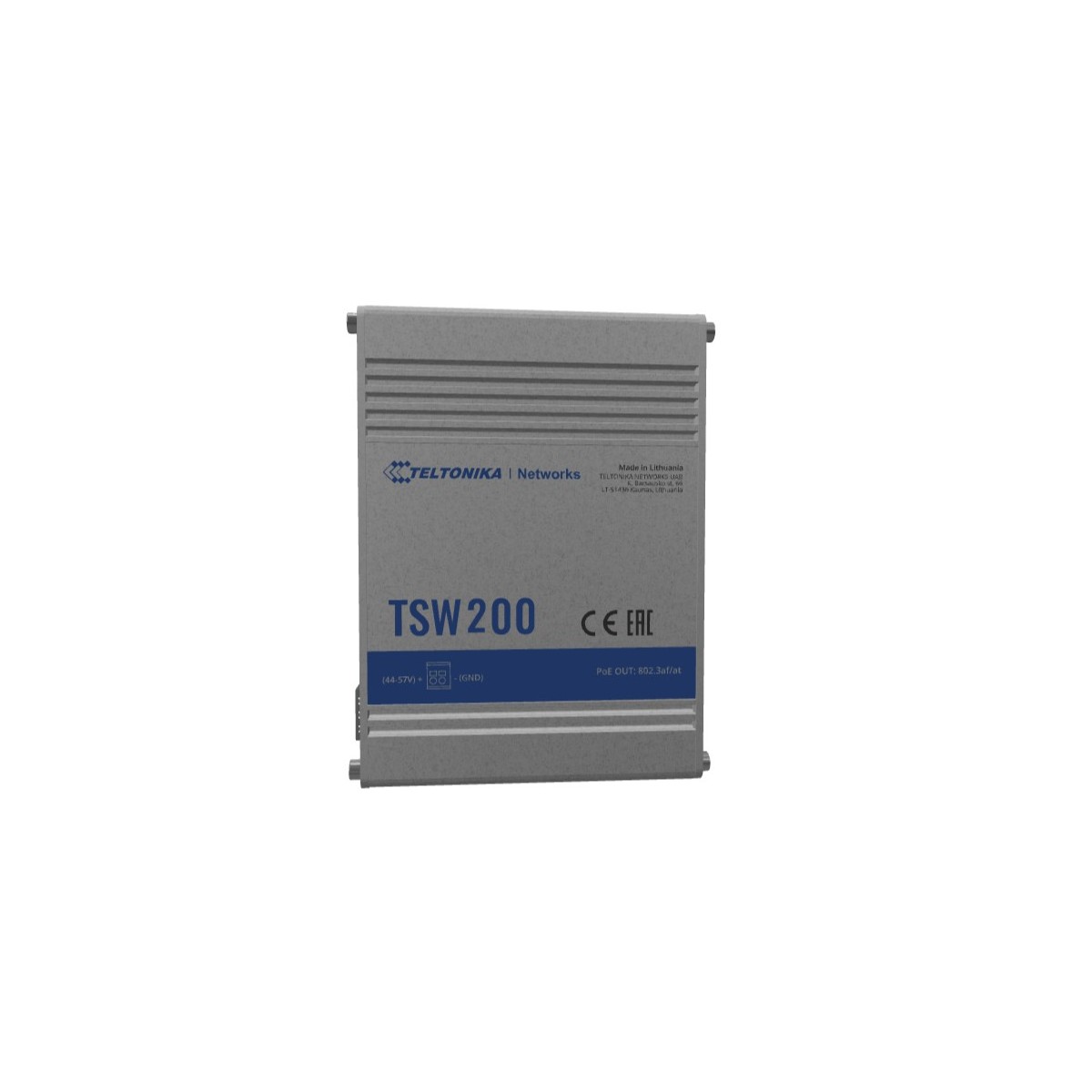 Teltonika TSW200 8 port PoE+ Gigabit ethernet + 2 SFP-ports switch