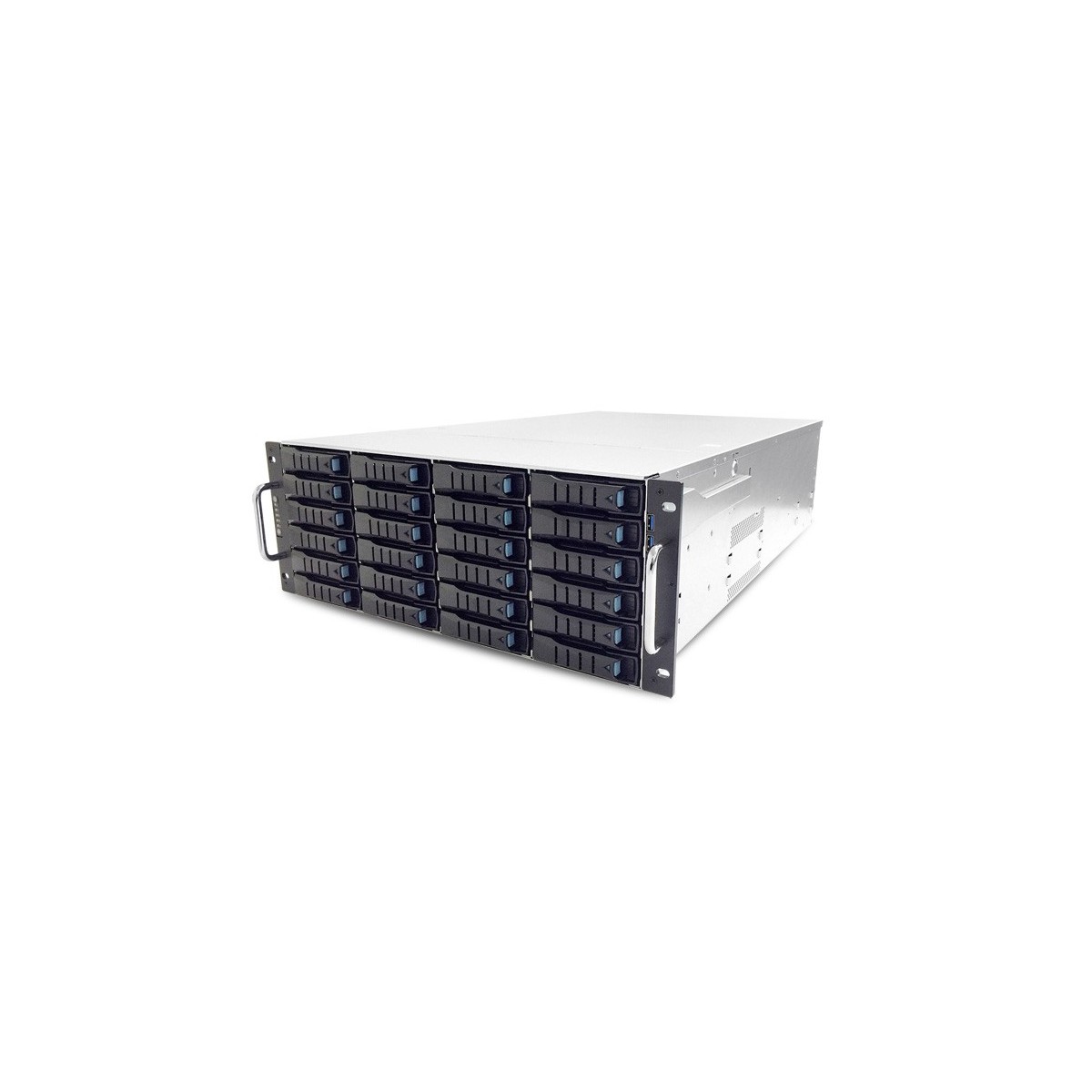 AIC RSC-4BT - HDD enclosure - 2.5-3.5 - SAS,Serial ATA - 12 Gbit-s - Hot-swap - Black,Silver
