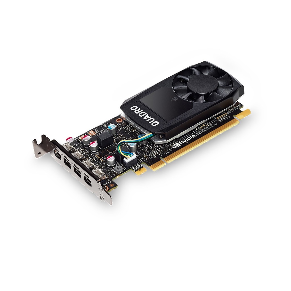 PNY VCQP600DVI-PB - Quadro P600 - 2 GB - GDDR5 - 128 bit - 5120 x 2880 pixels - PCI Express 3.0