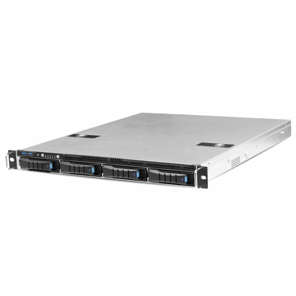 AIC RSC-1DTS - Rack (1U) - Black - 4 fan(s) - SSD - Serial ATA - Serial Attached SCSI (SAS) - 12 GB