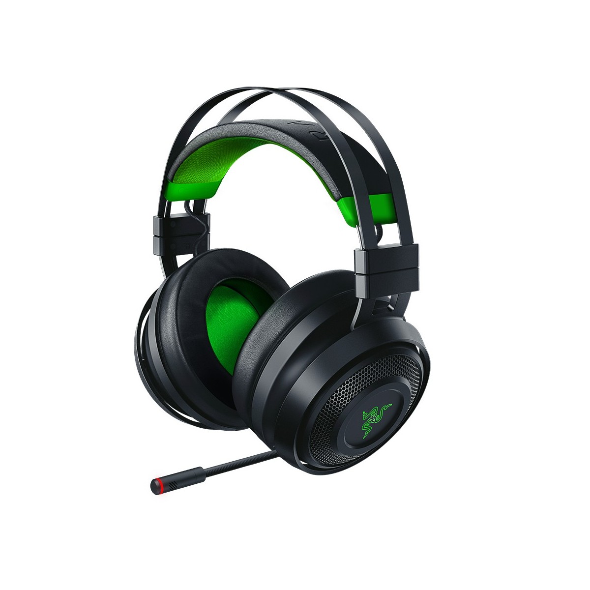 Razer Nari Ultimate XBox One - Headset - Head-band - Gaming - Black,Green - Binaural - Wireless