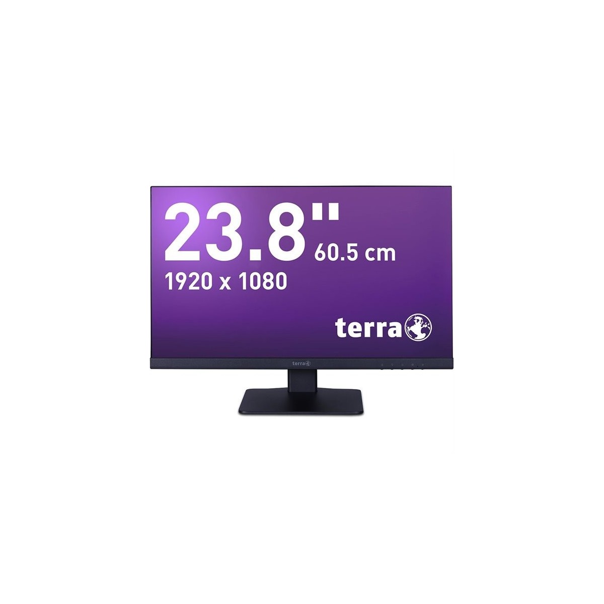 TERRA LED 2448W V2 schwarz DP-HDMI GREENLINE PLUS - Flat Screen - 60.5 cm