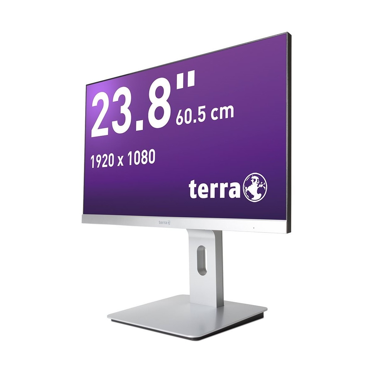 TERRA LCD-LED 2462W PV V2 silber DP-HDMI GREENLINE PLUS - Flat Screen - 60.5 cm