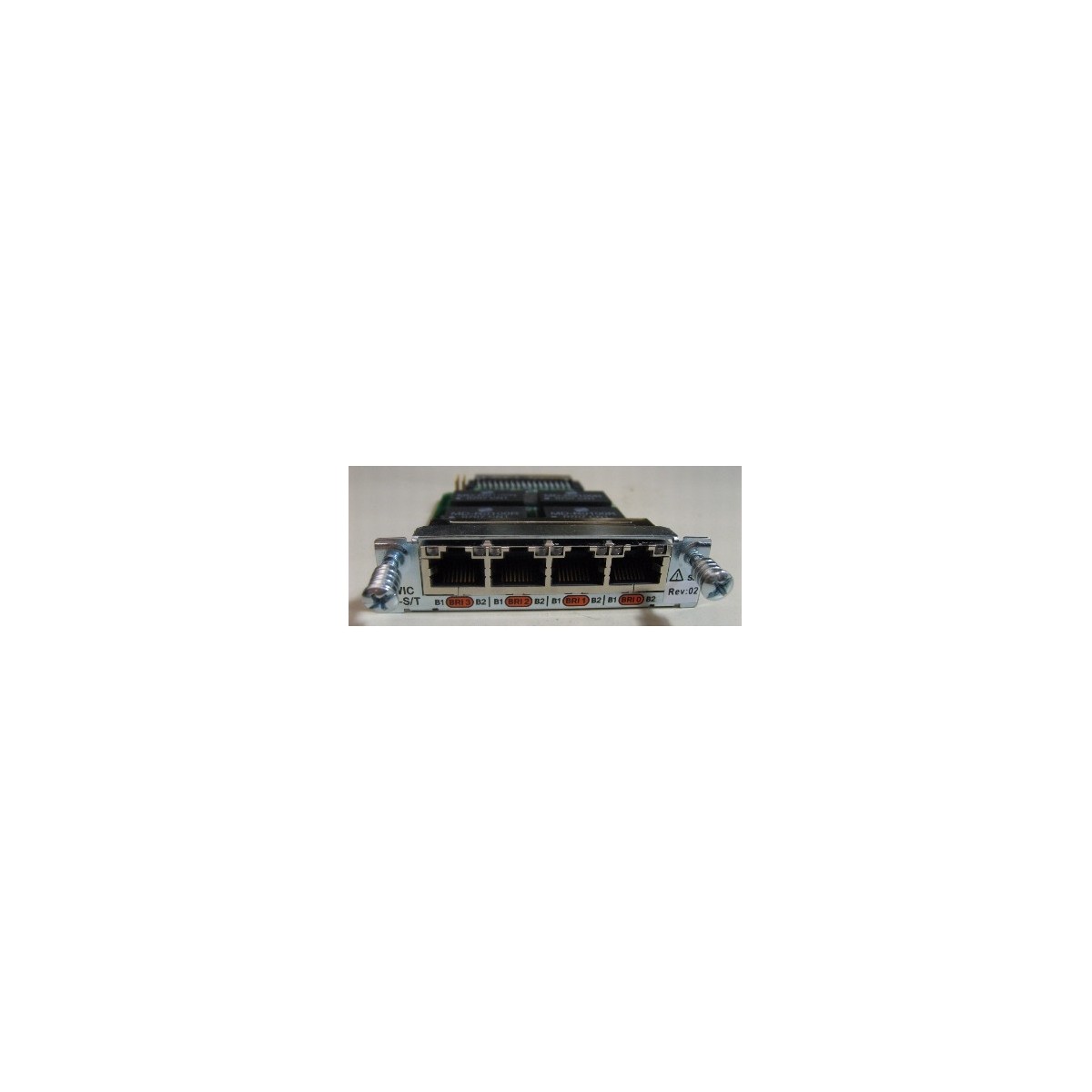Cisco 4-Port ISDN BRI S-T High-Speed WAN Interface Card - Internal - Wired - RJ-45