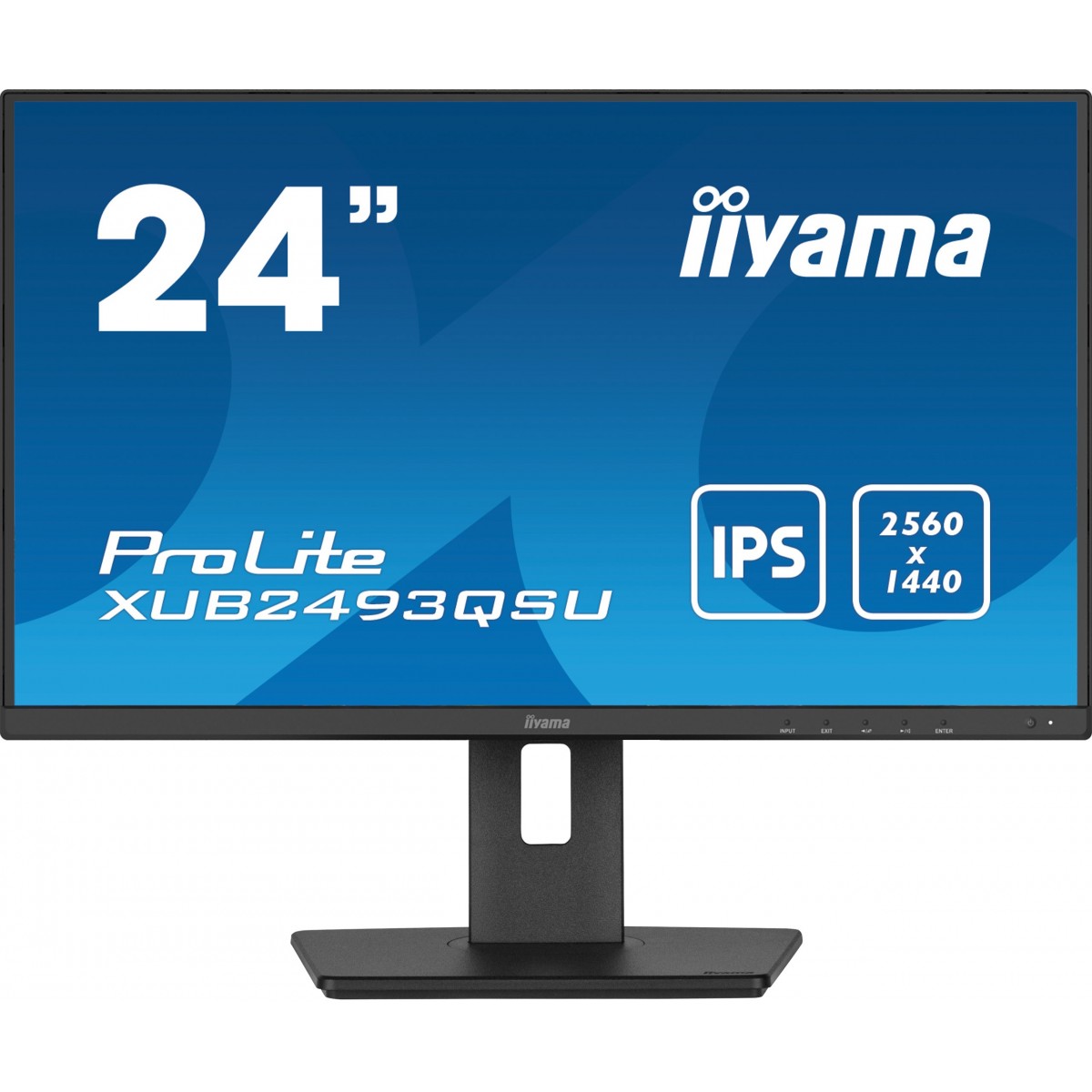 Iiyama 24W LCD Business WQHD IPS - Flat Screen - 24