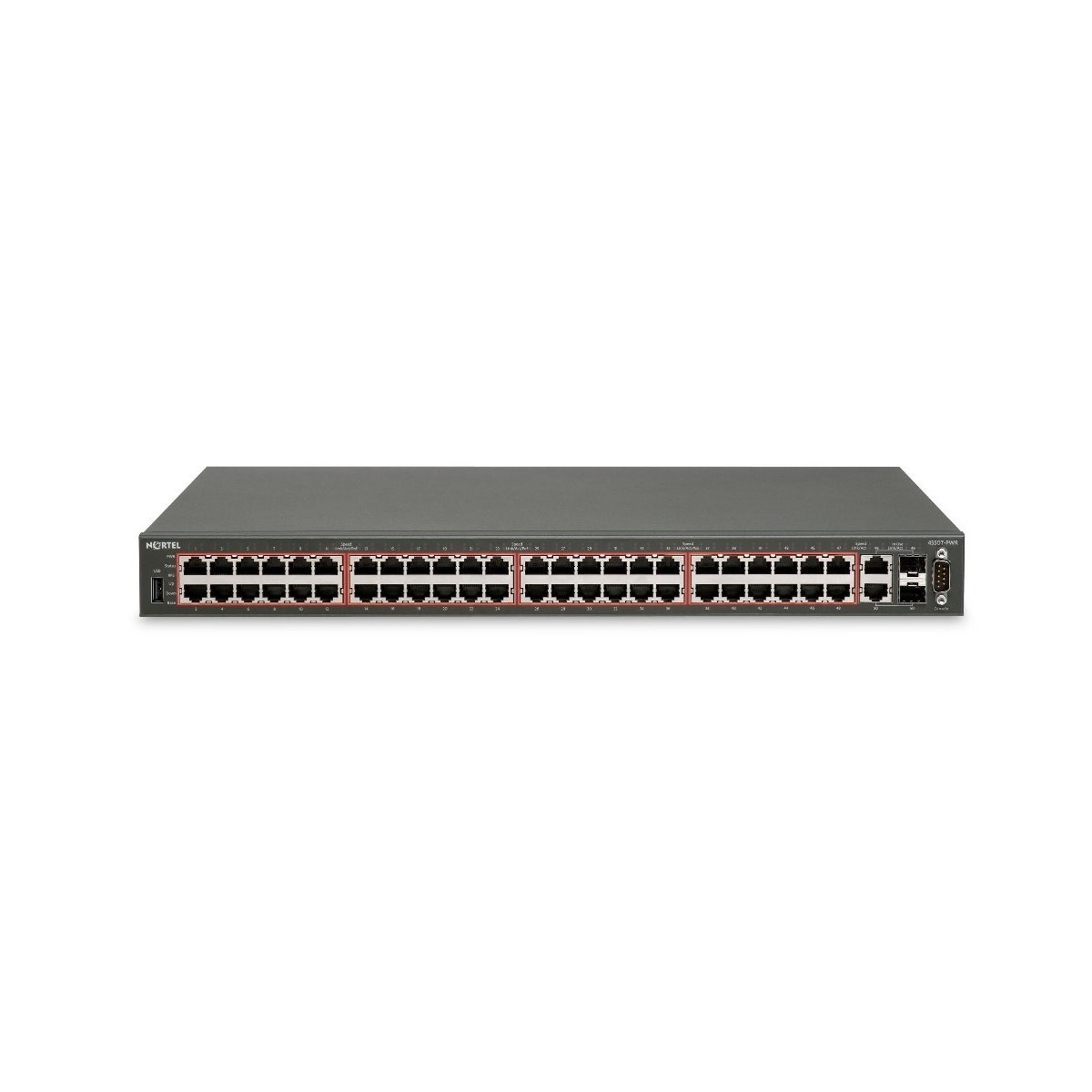 Avaya Ethernet Routing Switch 4550T-PWR - Switch - 0.1 Gbps - Amount of ports: 1 U